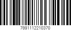Código de barras (EAN, GTIN, SKU, ISBN): '7891112210370'