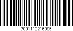 Código de barras (EAN, GTIN, SKU, ISBN): '7891112216396'