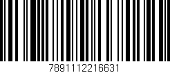 Código de barras (EAN, GTIN, SKU, ISBN): '7891112216631'