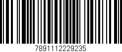 Código de barras (EAN, GTIN, SKU, ISBN): '7891112229235'