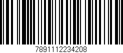 Código de barras (EAN, GTIN, SKU, ISBN): '7891112234208'