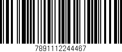 Código de barras (EAN, GTIN, SKU, ISBN): '7891112244467'