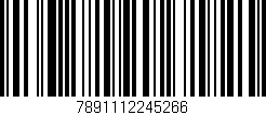 Código de barras (EAN, GTIN, SKU, ISBN): '7891112245266'