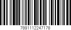 Código de barras (EAN, GTIN, SKU, ISBN): '7891112247178'
