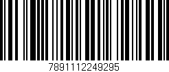 Código de barras (EAN, GTIN, SKU, ISBN): '7891112249295'