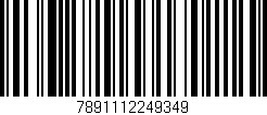 Código de barras (EAN, GTIN, SKU, ISBN): '7891112249349'