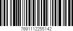 Código de barras (EAN, GTIN, SKU, ISBN): '7891112255142'