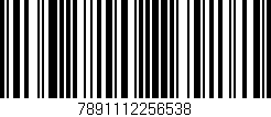 Código de barras (EAN, GTIN, SKU, ISBN): '7891112256538'