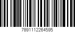 Código de barras (EAN, GTIN, SKU, ISBN): '7891112264595'