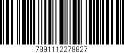 Código de barras (EAN, GTIN, SKU, ISBN): '7891112279827'