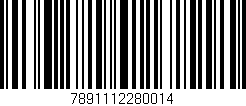 Código de barras (EAN, GTIN, SKU, ISBN): '7891112280014'