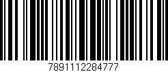 Código de barras (EAN, GTIN, SKU, ISBN): '7891112284777'