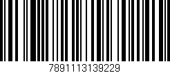 Código de barras (EAN, GTIN, SKU, ISBN): '7891113139229'