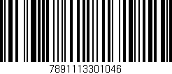 Código de barras (EAN, GTIN, SKU, ISBN): '7891113301046'