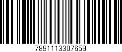 Código de barras (EAN, GTIN, SKU, ISBN): '7891113307659'