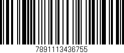 Código de barras (EAN, GTIN, SKU, ISBN): '7891113436755'