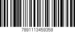 Código de barras (EAN, GTIN, SKU, ISBN): '7891113459358'