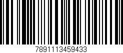 Código de barras (EAN, GTIN, SKU, ISBN): '7891113459433'