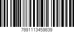 Código de barras (EAN, GTIN, SKU, ISBN): '7891113459839'