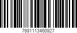 Código de barras (EAN, GTIN, SKU, ISBN): '7891113460927'