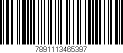 Código de barras (EAN, GTIN, SKU, ISBN): '7891113465397'