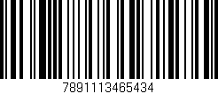 Código de barras (EAN, GTIN, SKU, ISBN): '7891113465434'