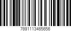 Código de barras (EAN, GTIN, SKU, ISBN): '7891113465656'