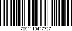 Código de barras (EAN, GTIN, SKU, ISBN): '7891113477727'