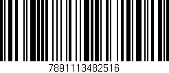 Código de barras (EAN, GTIN, SKU, ISBN): '7891113482516'