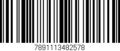 Código de barras (EAN, GTIN, SKU, ISBN): '7891113482578'