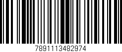Código de barras (EAN, GTIN, SKU, ISBN): '7891113482974'