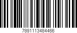 Código de barras (EAN, GTIN, SKU, ISBN): '7891113484466'