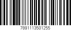Código de barras (EAN, GTIN, SKU, ISBN): '7891113501255'