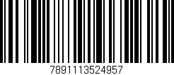 Código de barras (EAN, GTIN, SKU, ISBN): '7891113524957'
