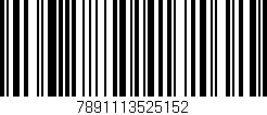 Código de barras (EAN, GTIN, SKU, ISBN): '7891113525152'