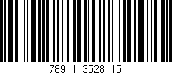 Código de barras (EAN, GTIN, SKU, ISBN): '7891113528115'