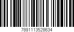 Código de barras (EAN, GTIN, SKU, ISBN): '7891113528634'