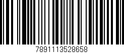 Código de barras (EAN, GTIN, SKU, ISBN): '7891113528658'