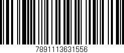 Código de barras (EAN, GTIN, SKU, ISBN): '7891113631556'