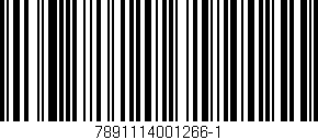 Código de barras (EAN, GTIN, SKU, ISBN): '7891114001266-1'