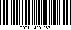 Código de barras (EAN, GTIN, SKU, ISBN): '7891114001266'