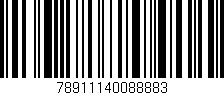 Código de barras (EAN, GTIN, SKU, ISBN): '78911140088883'