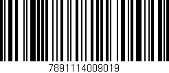 Código de barras (EAN, GTIN, SKU, ISBN): '7891114009019'
