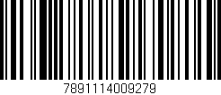 Código de barras (EAN, GTIN, SKU, ISBN): '7891114009279'