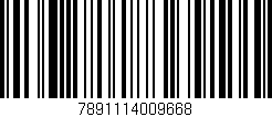 Código de barras (EAN, GTIN, SKU, ISBN): '7891114009668'