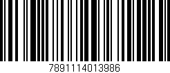 Código de barras (EAN, GTIN, SKU, ISBN): '7891114013986'