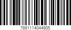 Código de barras (EAN, GTIN, SKU, ISBN): '7891114044805'