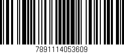 Código de barras (EAN, GTIN, SKU, ISBN): '7891114053609'