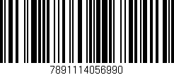 Código de barras (EAN, GTIN, SKU, ISBN): '7891114056990'