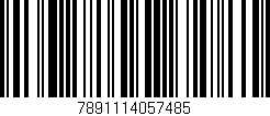 Código de barras (EAN, GTIN, SKU, ISBN): '7891114057485'
